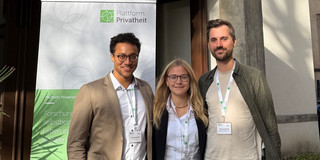 Teamfoto auf der Konferenz der Plattform Privatheit 2024