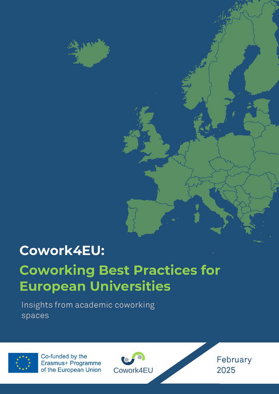 Cowork4EU Best Practice Report Titelseite des Cowork4EU Best Practice Report