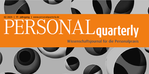 PERSONALquarterly Coverseite der Ausgabe 77(2) von 2025
