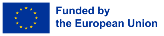 The picture shows the logo of the EU as a funding partner