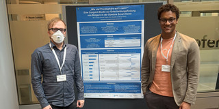 Foto_Alexander Rogalla und Bjoern Konopka auf der Jahreskonferenz der Plattform Privatheit 2025